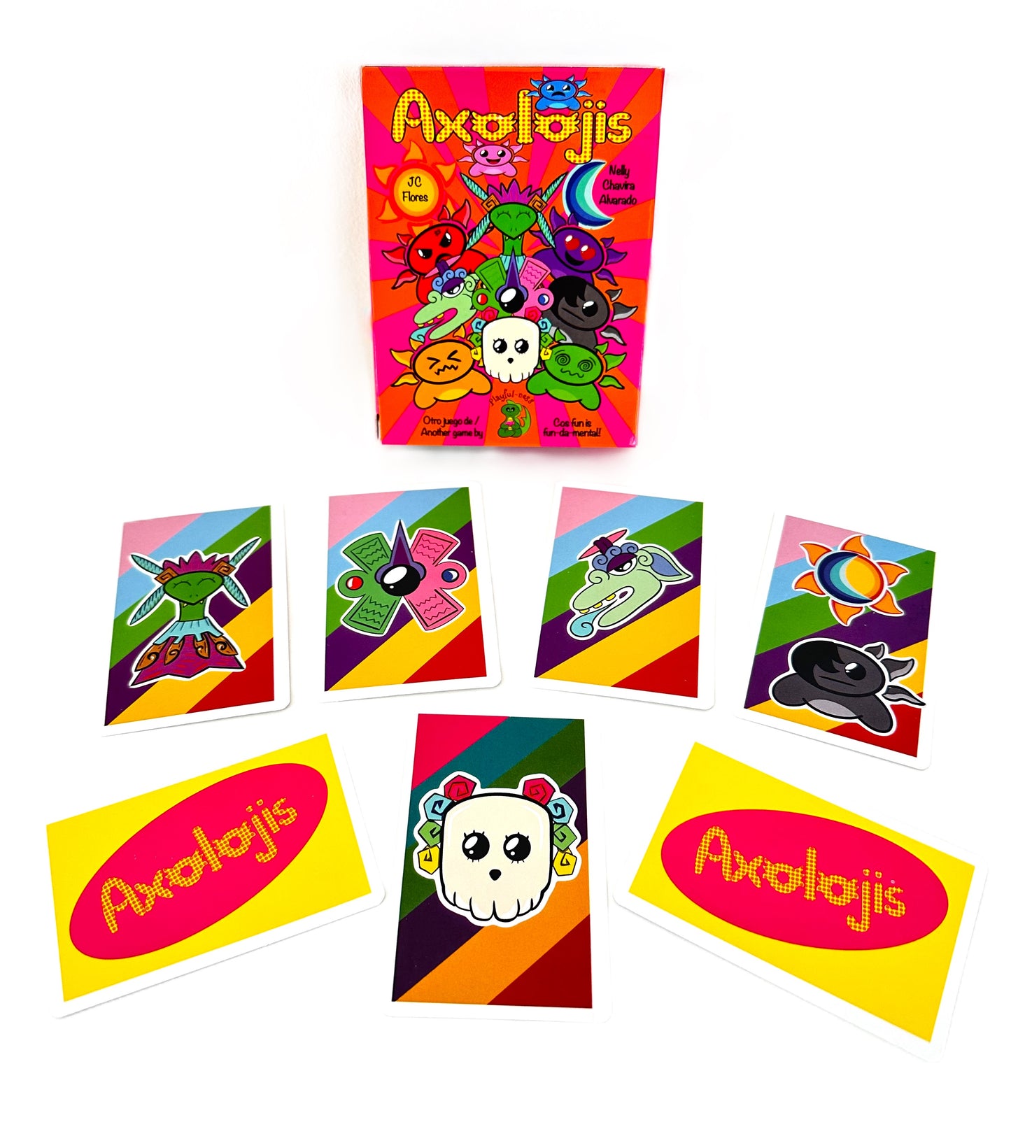 AXOLOJIS, Juego de cartas. ¡Haz match y sé el primero en deshacerte de tus AXOLOJIS!